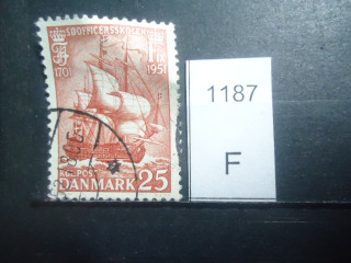 Фото марки Дания 1951г