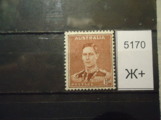 Фото марки Австралия 1937г (3€) *