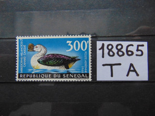 Фото марки Сенегал авиапочта 1968г *