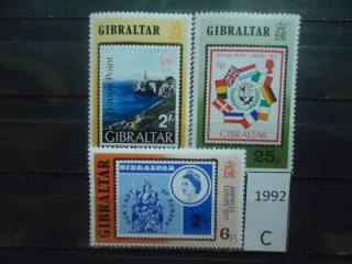 Фото марки Гибралтар 1977г серия **