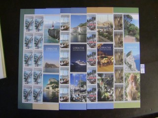 Фото марки Гибралтар 2004г серия в листах **
