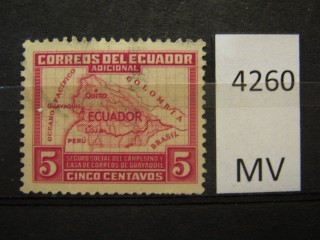 Фото марки Эквадор 1937г