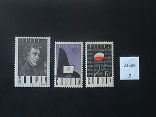 Фото марки Польша 1960г серия **