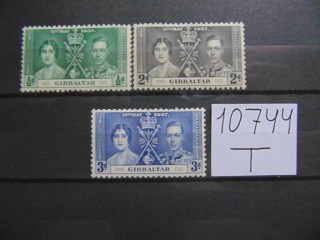 Фото марки Британский Гибралтар серия 1937г **