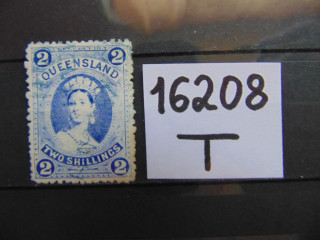Фото марки Британский Квисленд 1882г