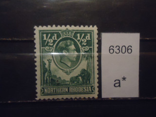 Фото марки Брит. Северная Родезия 1938-52гг **