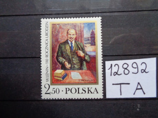 Фото марки Польша марка 1980г **