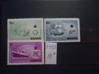 Фото марки Гана серия 1957г **