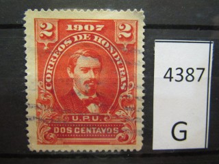 Фото марки Гондурас 1907г