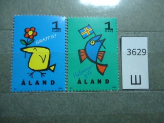 Фото марки Аландские острова 1996г серия **