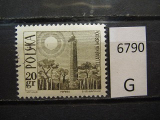 Фото марки Польша 1966г *