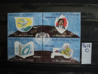 Фото марки Палау серия сцепка 1995г **