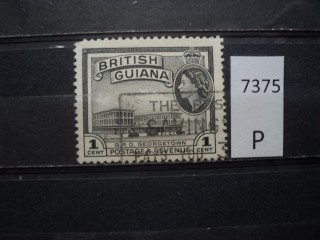 Фото марки Брит. Гвиана 1954г