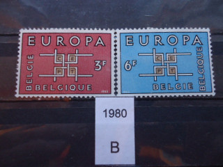 Фото марки Бельгия серия 1963г *