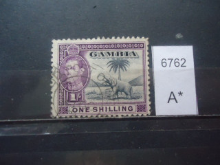 Фото марки Брит. Гамбия 1938г