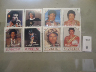 Фото марки Сент Винсент 1985г серия 4 пары **