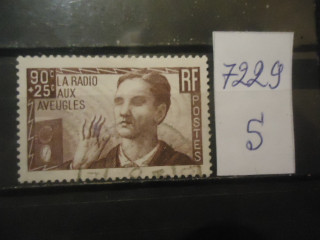 Фото марки Франция 1938г (7€)