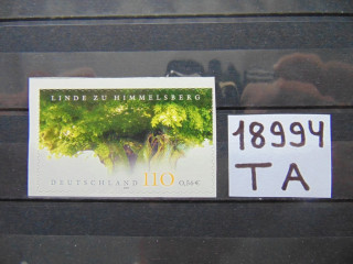 Фото марки Германия марка-наклейка 2001г **
