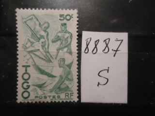 Фото марки Франц. Того 1947г *