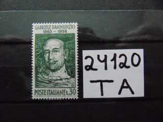 Фото марки Италия марка 1963г **