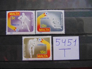 Фото марки Мальта серия 1982г **