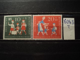 Фото марки Германия ФРГ серия 1957г **