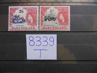 Фото марки Британский Басутоленд 1961г **