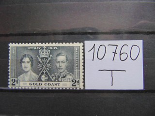 Фото марки Британский Золотой Берег 1937г **