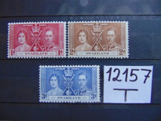 Фото марки Британский Свазиленд серия 1937г **