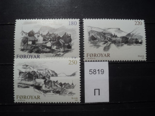 Фото марки Фарерские острова серия 1982г **