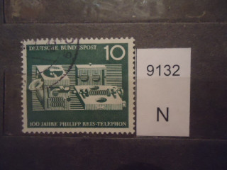 Фото марки Германия ФРГ 1961г