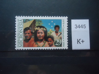 Фото марки Микронезия 1992г **