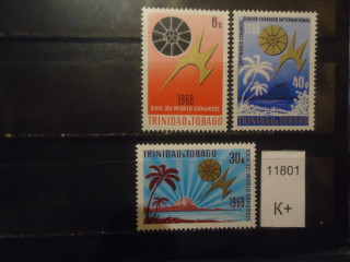 Фото марки Тринидад и Тобаго 1969г **