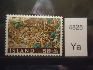 Фото марки Исландия 1964г **