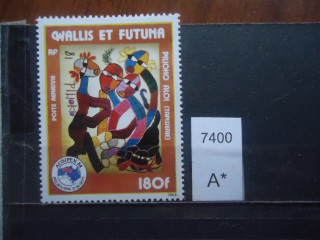 Фото марки Франц. Валлис и Фатуна 1984г 6 евро **