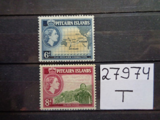 Фото марки Британские острова Питкерн 1953г *