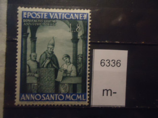 Фото марки Ватикан 1949г *