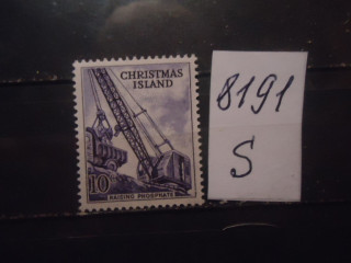 Фото марки Остров Рождества 1963г **