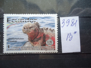 Фото марки Эквадор 2002г **