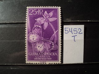 Фото марки Испан. Гвинея 1958г *