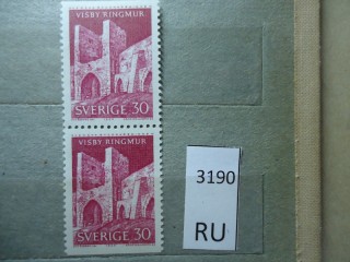 Фото марки Швеция 1965г пара *