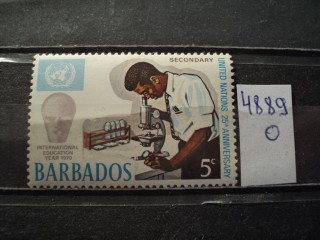 Фото марки Брит. Барбадос 1970г **