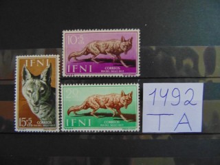Фото марки Испанская Ифни 1957г **