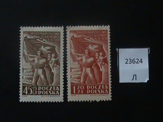 Фото марки Польша 1952г серия *