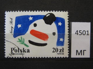Фото марки Польша 1988г