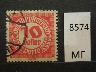 Фото марки Австрия 1920г