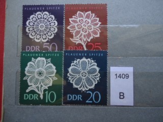 Фото марки Германия ГДР серия 1966г *