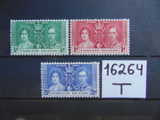 Фото марки Британские Фолкленды серия 1937г **