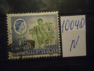 Фото марки Брит. Родезия и Ньяссаленд 1959-62гг