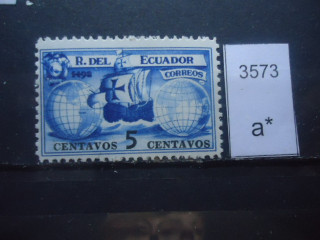 Фото марки Эквадор 1935г **